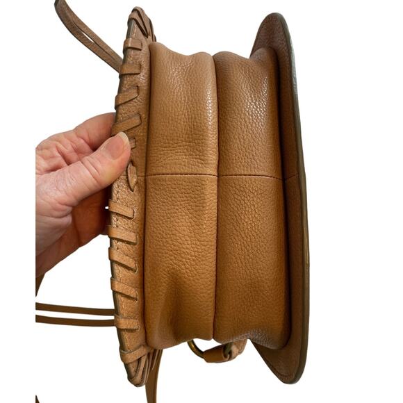 Frye Meadows Mini Crossbody Leather Bag Brown NWOT - Picture 8 of 14